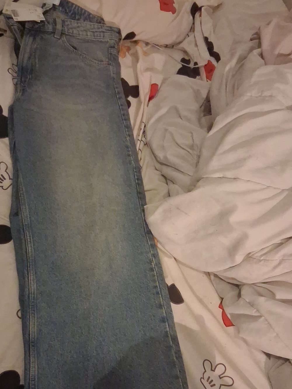 Light Blue Women’s Straight-Leg Jeans